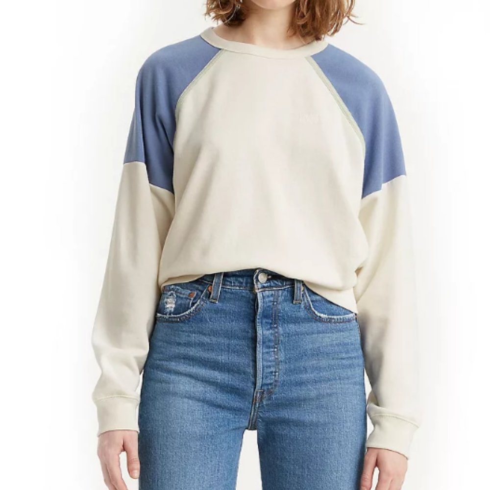 Juniors' Levi's Colorblock Everyday Crewneck Sweatshirt